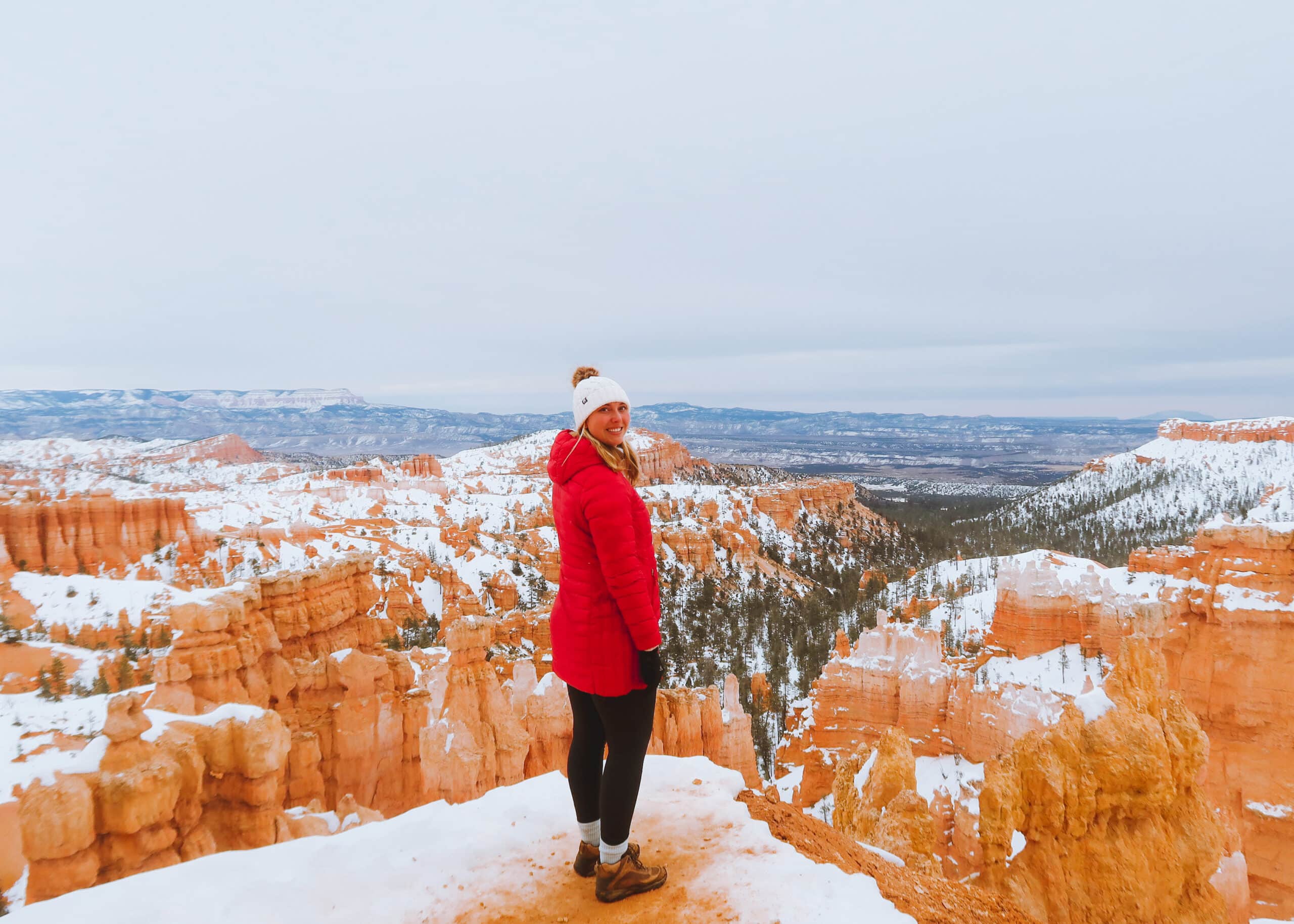 Looking out over Sunrise Point in Bryce Canyon National Park, Southern Utah.
