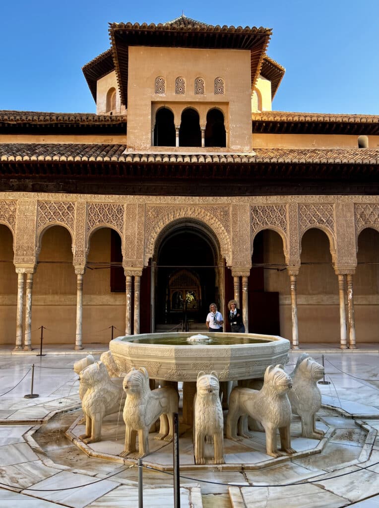 The fountain of the lions