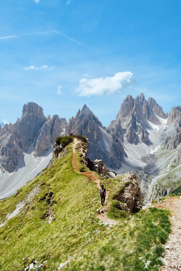 Hiking the Cadini di Misurina Viewpoint