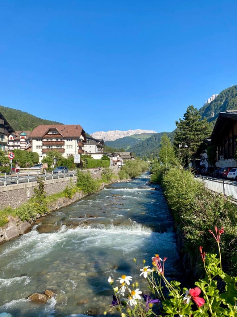 The river in Ortisei