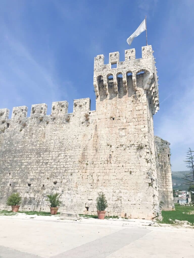 Kamerlengo fortress in Old Trogir, Croatia