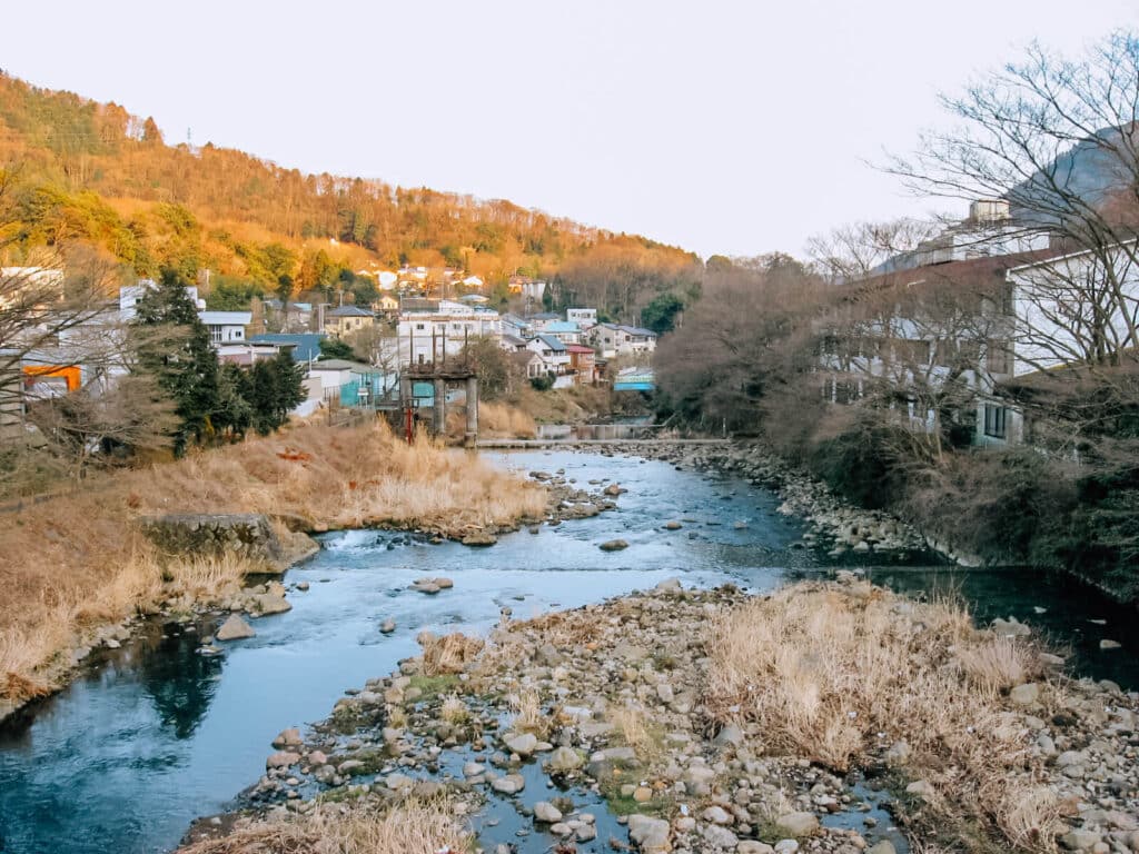 Haya River in Hakone