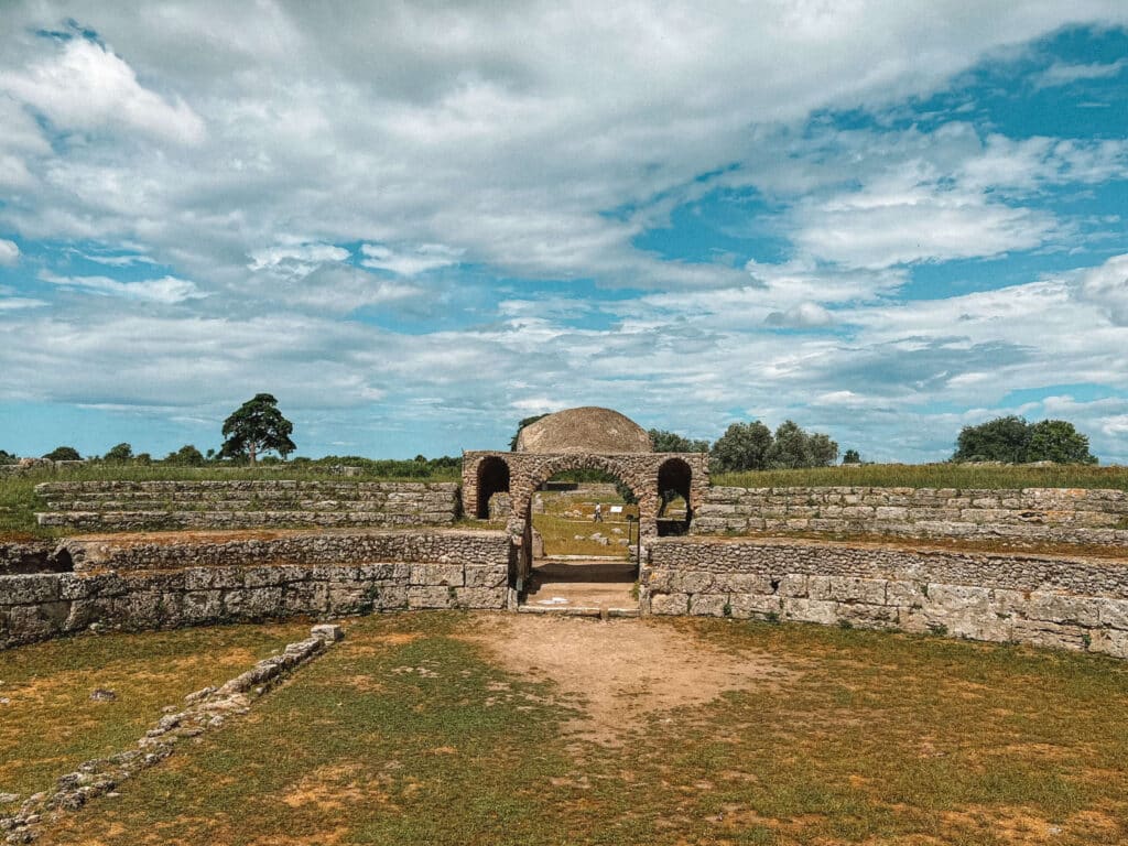 The Gladiator Arena at Paestum