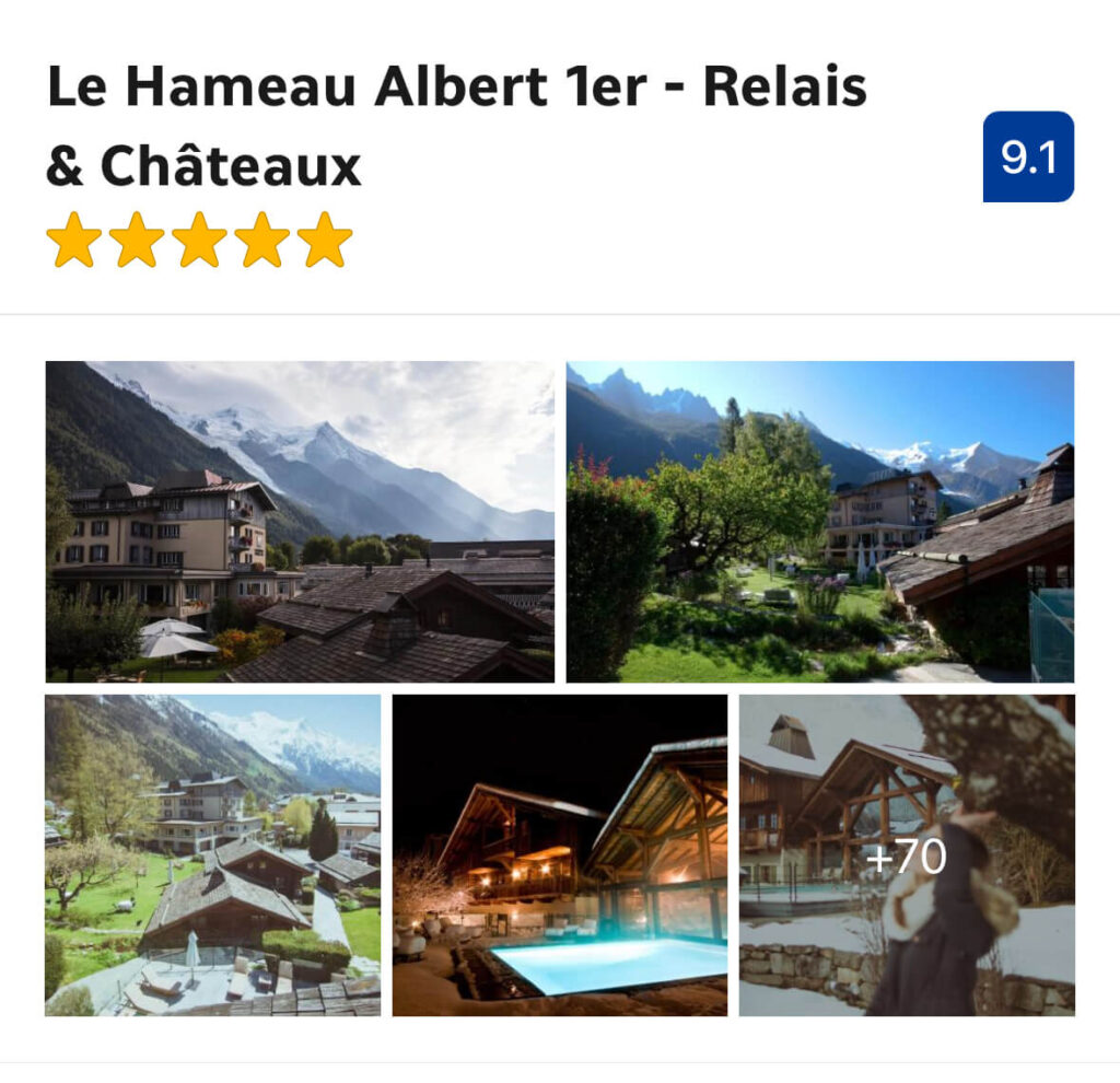 Le Hameau Albert 1er - Relais & Châteaux – A refined 5‑star stay with a Michelin‑starred restaurant, heated seasonal pool, and classic Mont Blanc views, all delivered with polished service.