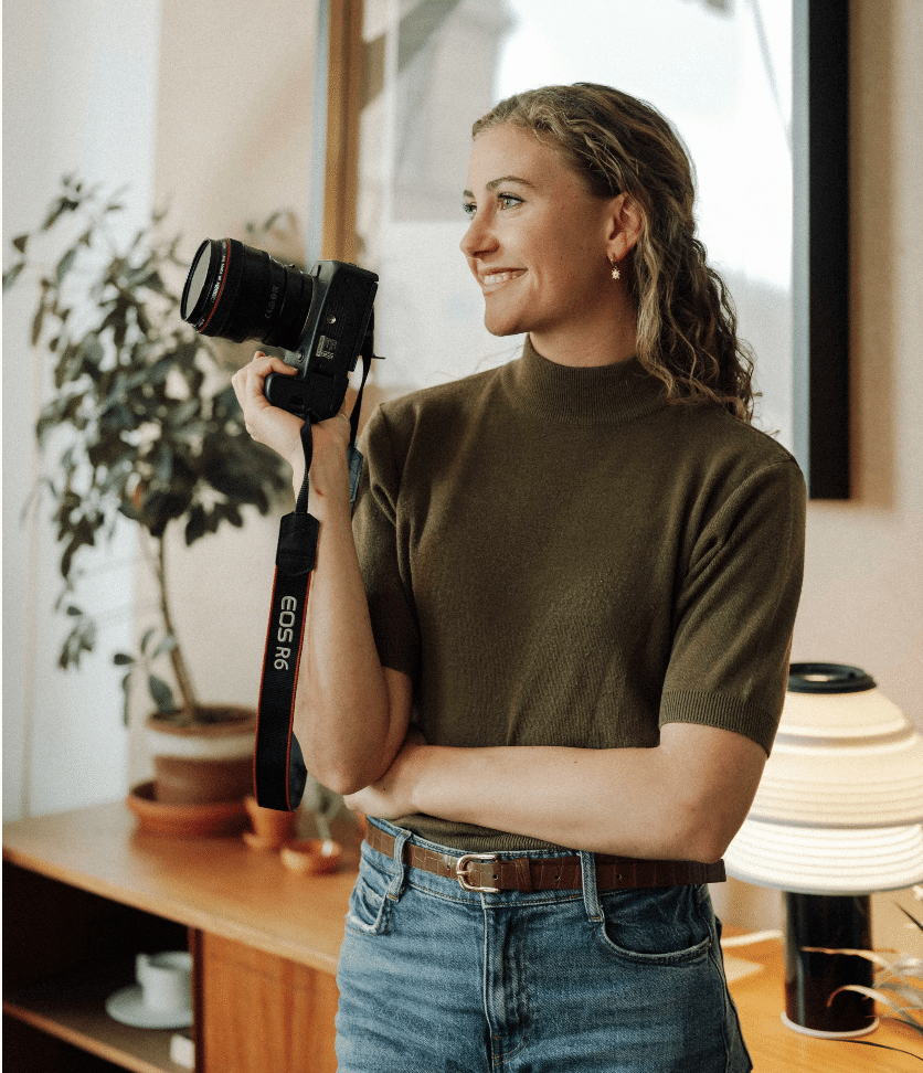 Portrait of Mathilde Rietsch Swiss Elopement Photographer