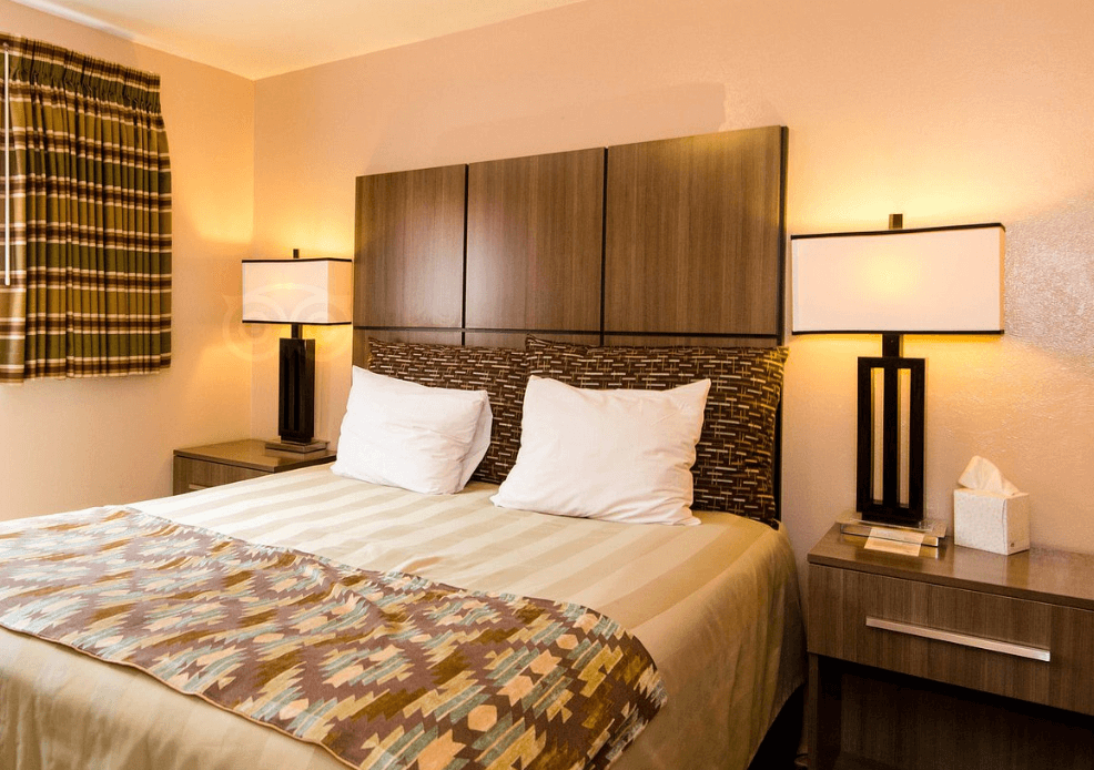A typical room at Goulding's Lodge