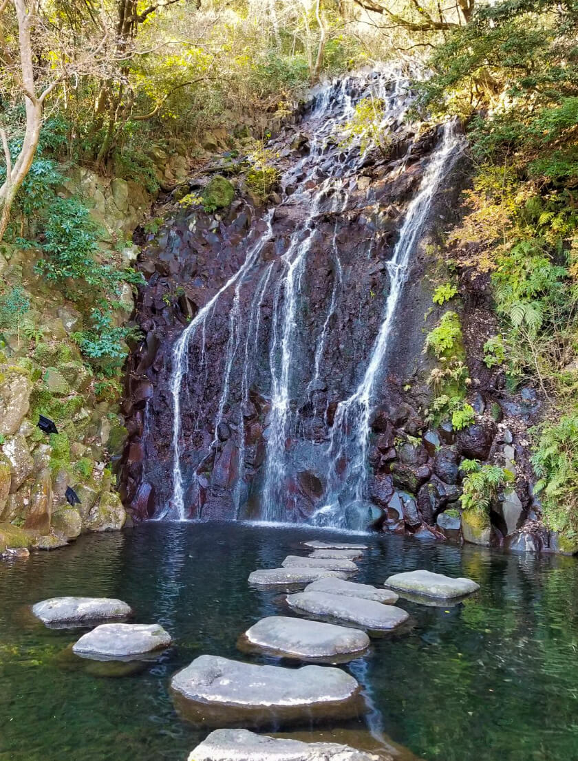 Ring waterfall in Hakone