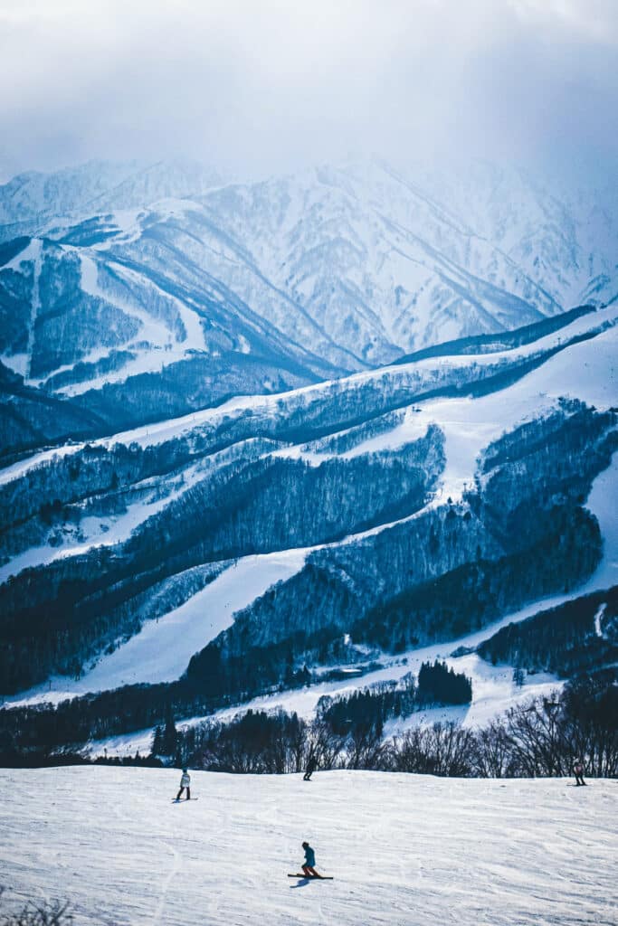 View from Hakuba47, one of the region's most famous ski resorts. By Leo Mendes Unsplash