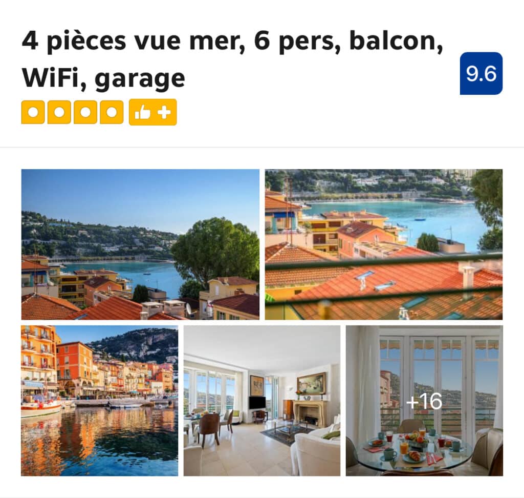 A spacious, self-catered apartment perched just above the old town, this stay sits right on the border between convenience and views. With three bedrooms, a sea-facing balcony, and a private garage, it’s a great option for families or groups who want more space than a typical hotel room. You’re close enough to walk down to the harbor, beach, and restaurants, while still enjoying a quieter setting and a bit of elevation over the bay.